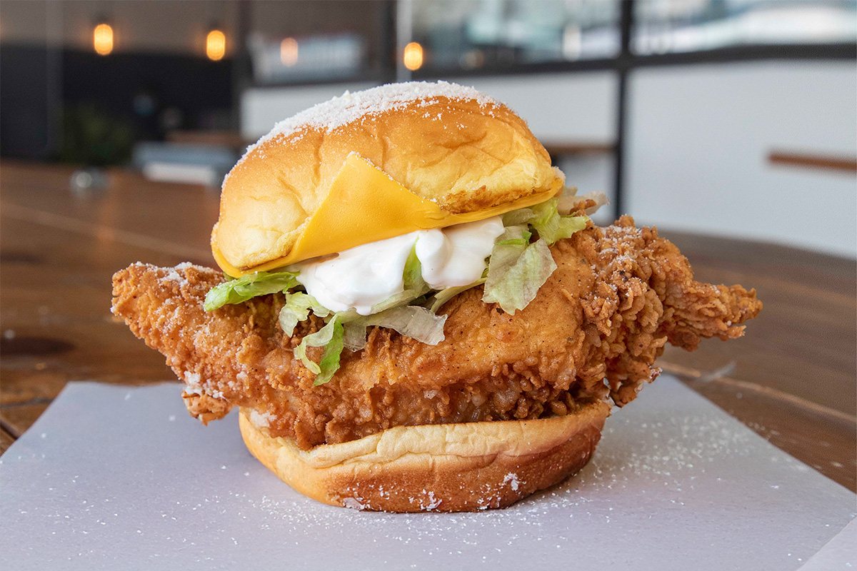 Chicken Caesar Sando