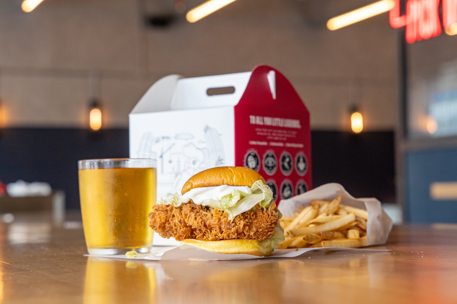 Little Chicken Sando Meal